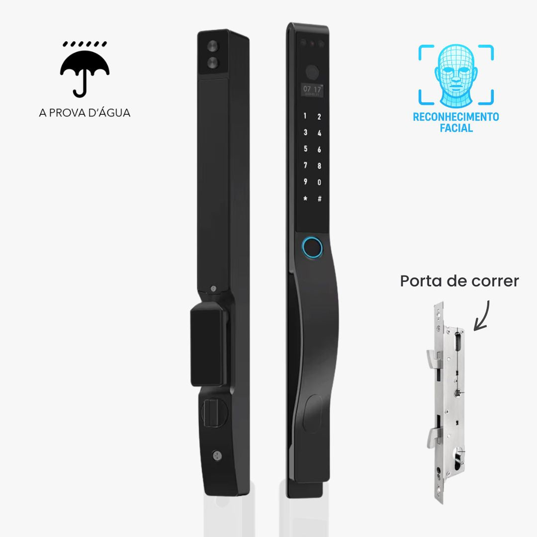 Fechadura Digital Ultra Tech 2 | Reconhecimento Facial - Prova D'água