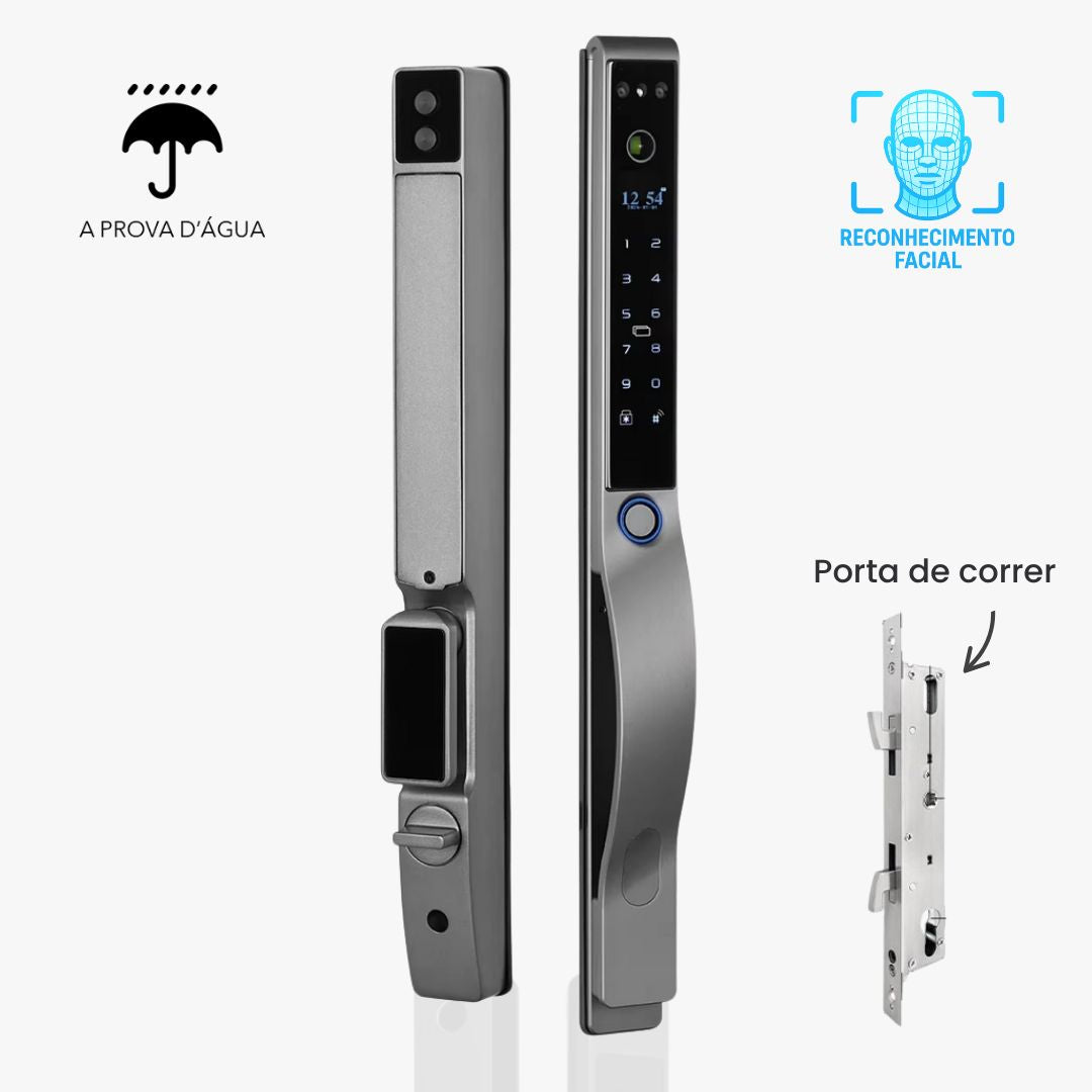 Fechadura Digital Ultra Tech 2 | Reconhecimento Facial - Prova D'água