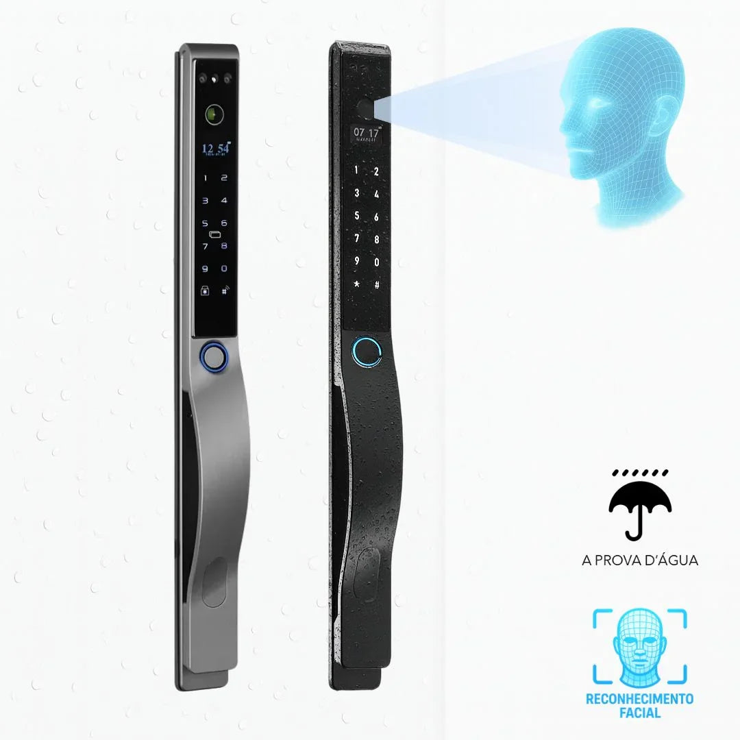 Fechadura Digital Ultra Tech 2 | Reconhecimento Facial - Prova D'água