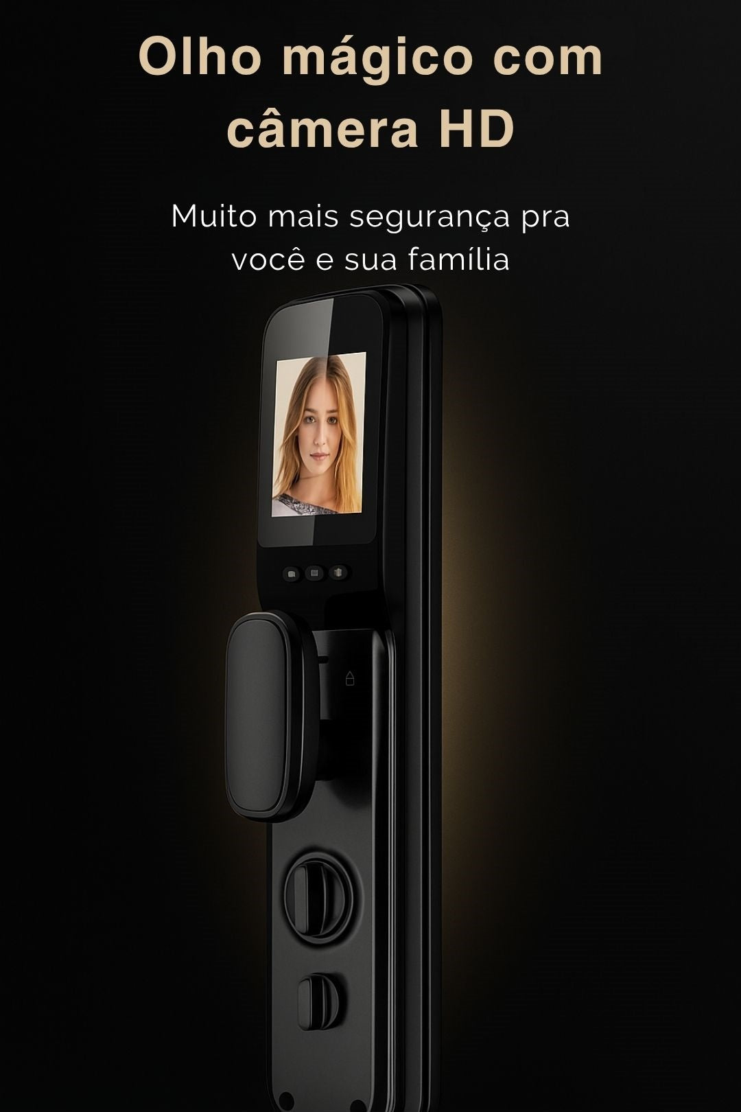 Fechadura Digital Ideal Advanced | Abertura com Reconhecimento Facial
