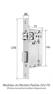 FECHADURA DIGITAL IDEAL PRO 7