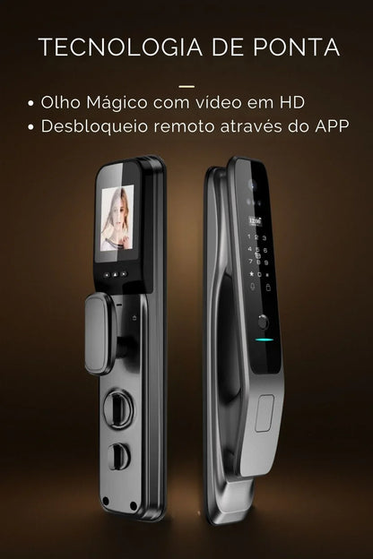 Fechadura Digital Ideal Advanced | Abertura com Reconhecimento Facial