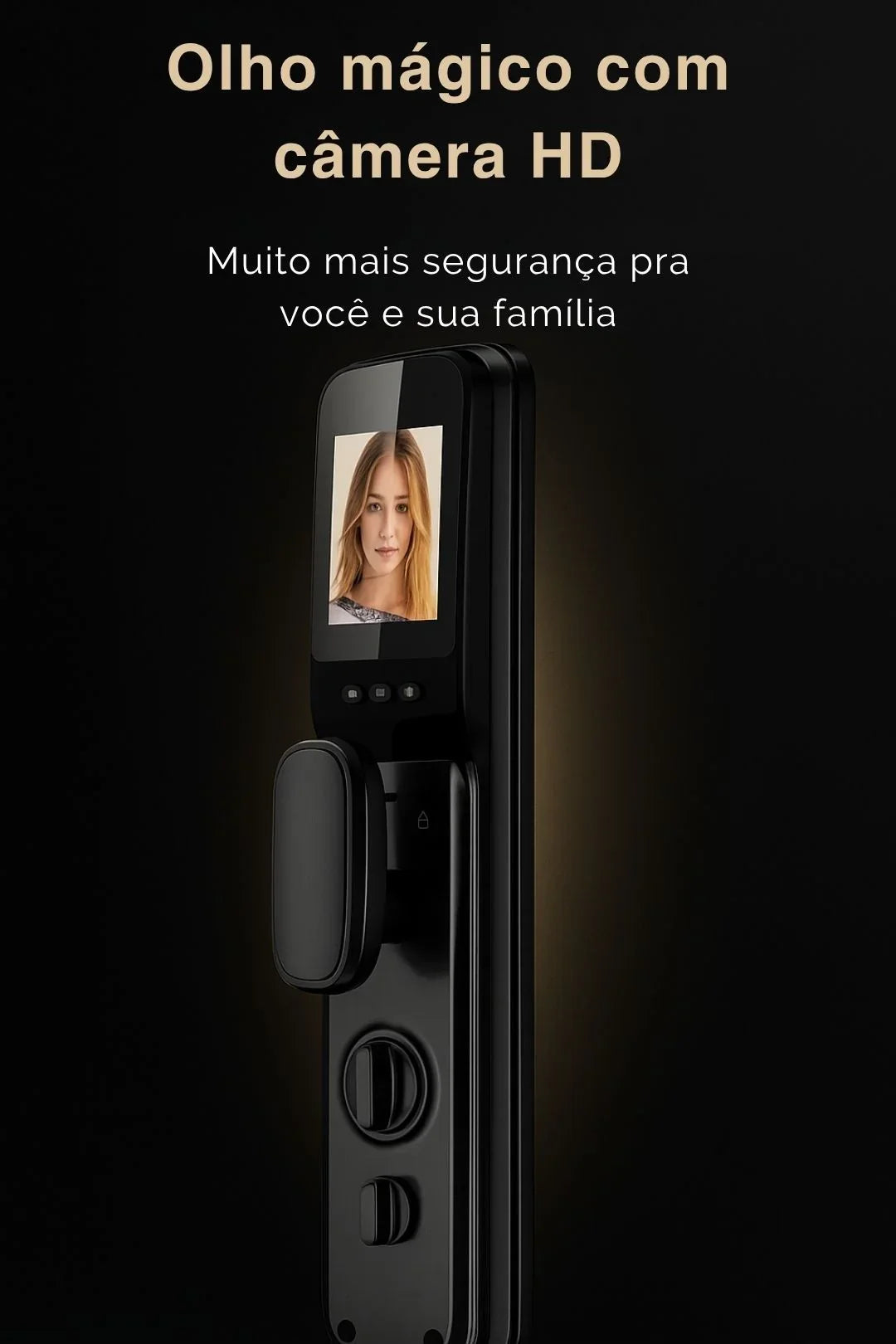 Fechadura Digital Ideal Advanced | Abertura com Reconhecimento Facial