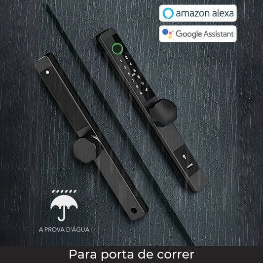 Fechadura Digital Ultra Tech | Externa - Prova D'água - Versão Internet (Compatível com Alexa)