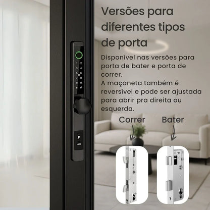 Fechadura Digital Ultra Tech | Externa - Prova D'água - Versão Internet (Compatível com Alexa)