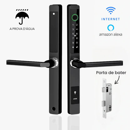 Fechadura Digital Ultra Tech | Externa - Prova D'água - Versão Internet (Compatível com Alexa)