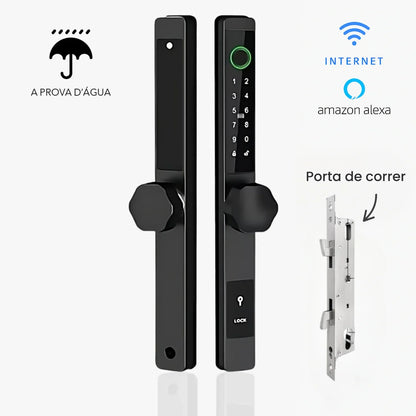 Fechadura Digital Ultra Tech | Externa - Prova D'água - Versão Internet (Compatível com Alexa)