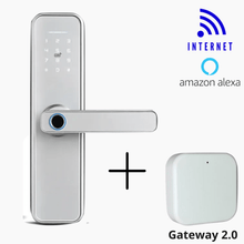 Carregar imagem no visualizador da galeria, FECHADURA DIGITAL IDEAL PRO 7 + GATEWAY 2.0 | Versão Internet TTLock - Compatível com Alexa - Idealtech
