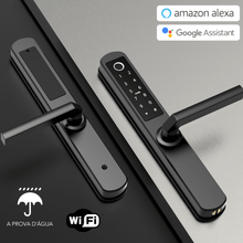 Carregar imagem no visualizador da galeria, FECHADURA DIGITAL ULTRA TECH | Externa - Prova D&#39;água - Versão Internet TTLock - Compatível com Alexa - Idealtech
